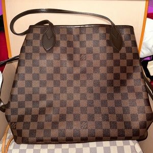 LOUIS VUITTON DAMIER EBENE NEVERFULL MM
